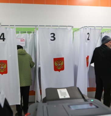 Белгородцы голосуют на выборах президента