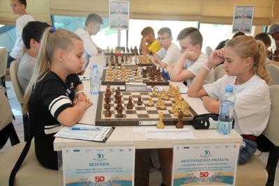 ​Белгородские школьники показали лучший результат среди команд ЦФО на открытых Всероссийских соревнованиях по шахматам «Белая ладья»