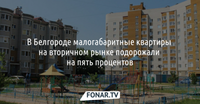 В Белгороде однушки и квартиры-студии на вторичном рынке подорожали на пять процентов