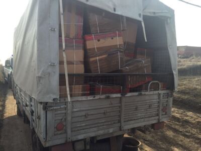 В Белгородской области пограничники задержали более 3 тонн сыра и сельхозпродукции