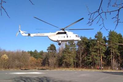 Вертолёт санавиации впервые доставил пациентку из Старого Оскола в Белгород