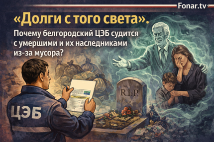 «Долги с того света». Почему белгородский ЦЭБ судится с умершими и их наследниками из-за мусора?