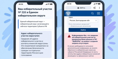 Белгородцы столкнулись минимум с двумя проблемами в первый день голосования