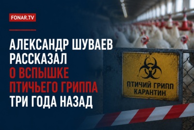 Александр Шуваев рассказал о вспышке птичьего гриппа три года назад