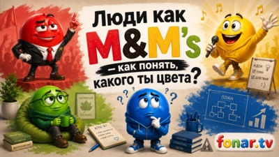 Четыре цвета для 8 миллиардов людей. Мы проверили, работает ли популярная теория о четырёх типах людей