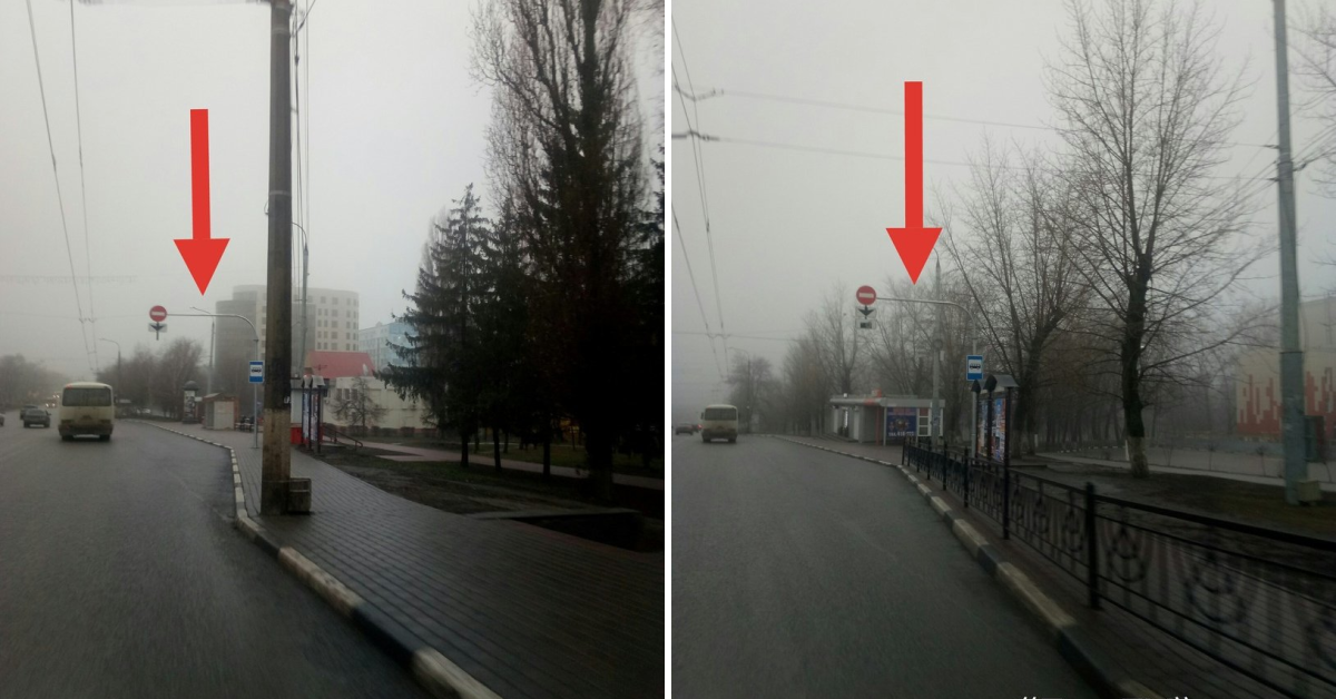 В Белгороде оштрафовали более ста водителей, заехавших на автобусные остановки