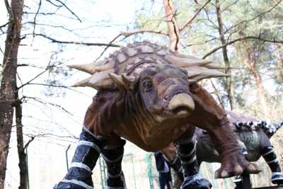 В Белгород привезли первых динозавров