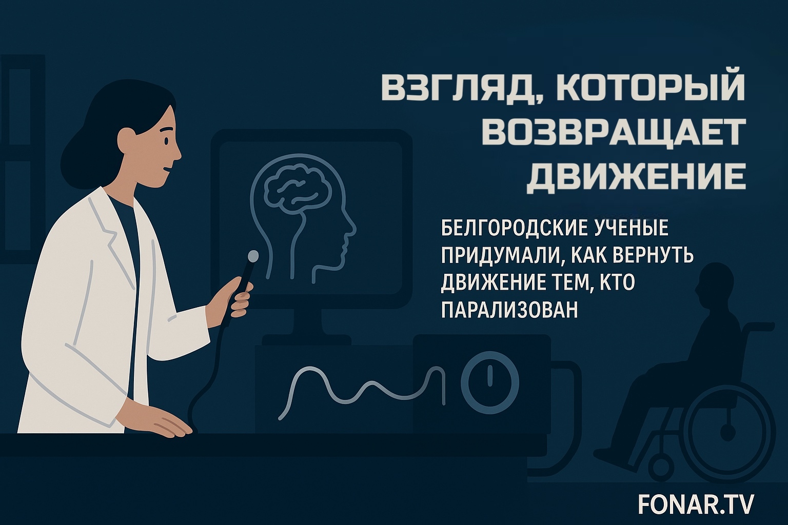 «Взгляд, который возвращает движение». Белгородские учёные придумали, как вернуть самостоятельность тем, кто парализован 