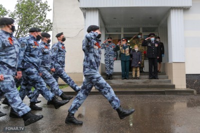 В Белгороде провели персональный парад для ветерана Николая Зинченко