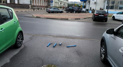 В Белгороде снесли заборы вокруг «частной» парковки на улице Победы