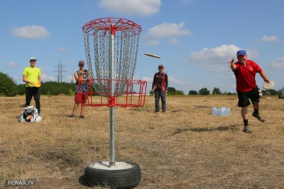 В Белгороде появился первый в Черноземье диск-гольф парк