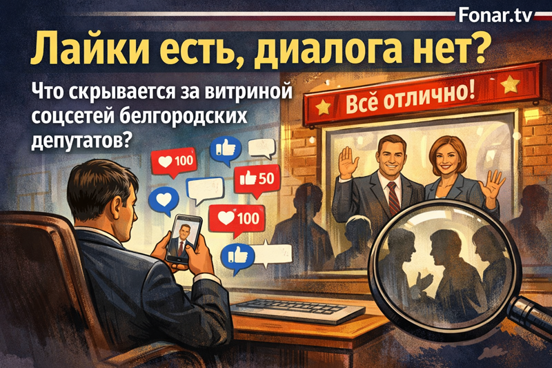 Лайки есть, диалога нет? Что скрывается за витриной соцсетей белгородских депутатов? [исследование]