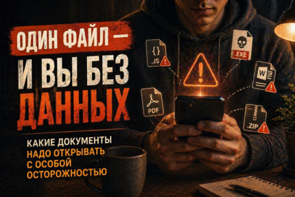 Один файл — и вы без данных. Какие документы надо открывать с особой осторожностью