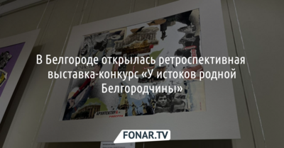 В Белгороде открылась ретроспективная выставка «У истоков родной Белгородчины»