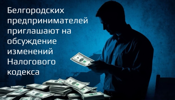 Белгородских предпринимателей приглашают на обсуждение изменений Налогового кодекса