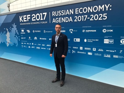 Председатель профсоюза «Правда» Сергей Фуглаев поучаствовал в Красноярском экономическом форуме 