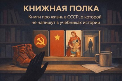 ​Книжная полка. Книги про жизнь в СССР, о которой не напишут в учебниках истории