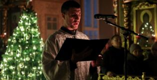 Молитва за мир и близких. Как прошла рождественская ночь в Преображенском соборе Белгорода