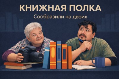 Книжная полка. Сообразили на двоих