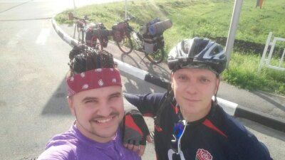 Белгородские велосипедисты за восемь дней добрались до Крыма