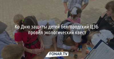 Белгородский ЦЭБ провёл экологический квест для детей из семей, оказавшихся в трудной жизненной ситуации