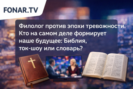 Филолог против эпохи тревожности. Кто на самом деле формирует наше будущее: Библия, ток-шоу или словарь?