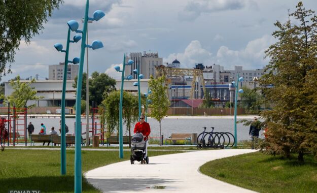 ​Начало лета на берегах Северского Донца в Белгороде