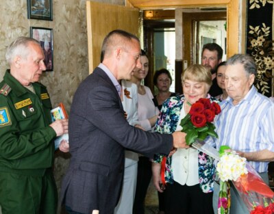 ​Профсоюз «Правда» поздравил ветерана Великой Отечественной войны с 90-летием 