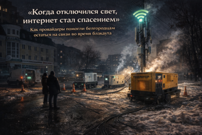 Ночь, когда город погас. Как белгородские провайдеры интернета перенесли блэкаут?