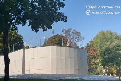 В Старом Осколе открыли смотровую площадку на месте фундамента храма