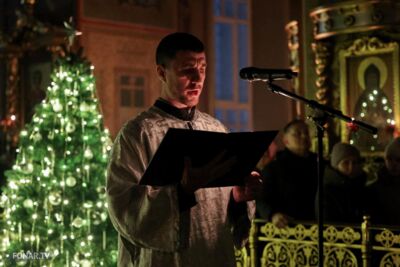 Молитва за мир и близких. Как прошла рождественская ночь в Преображенском соборе Белгорода