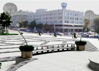 Песочные часы и «Ветер перемен». Как может измениться Соборная площадь в Белгороде?