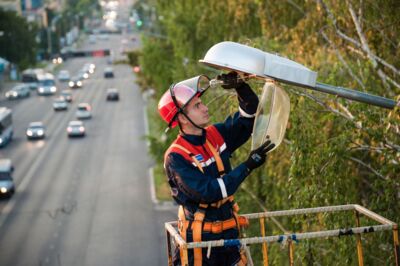 В Белгородской области почти 2/3 уличных фонарей управляются дистанционно