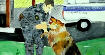 Белгородский школьник впервые победил во всероссийском конкурсе рисунков «Мои родители работают в полиции»