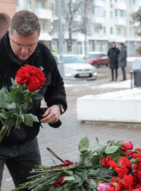 В Белгороде освятили мемориал жителям, погибшим от атаки ВСУ 30 декабря 2023 года