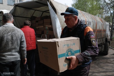 Как доставляли пасхальные угощения из Белгородской области в Купянск
