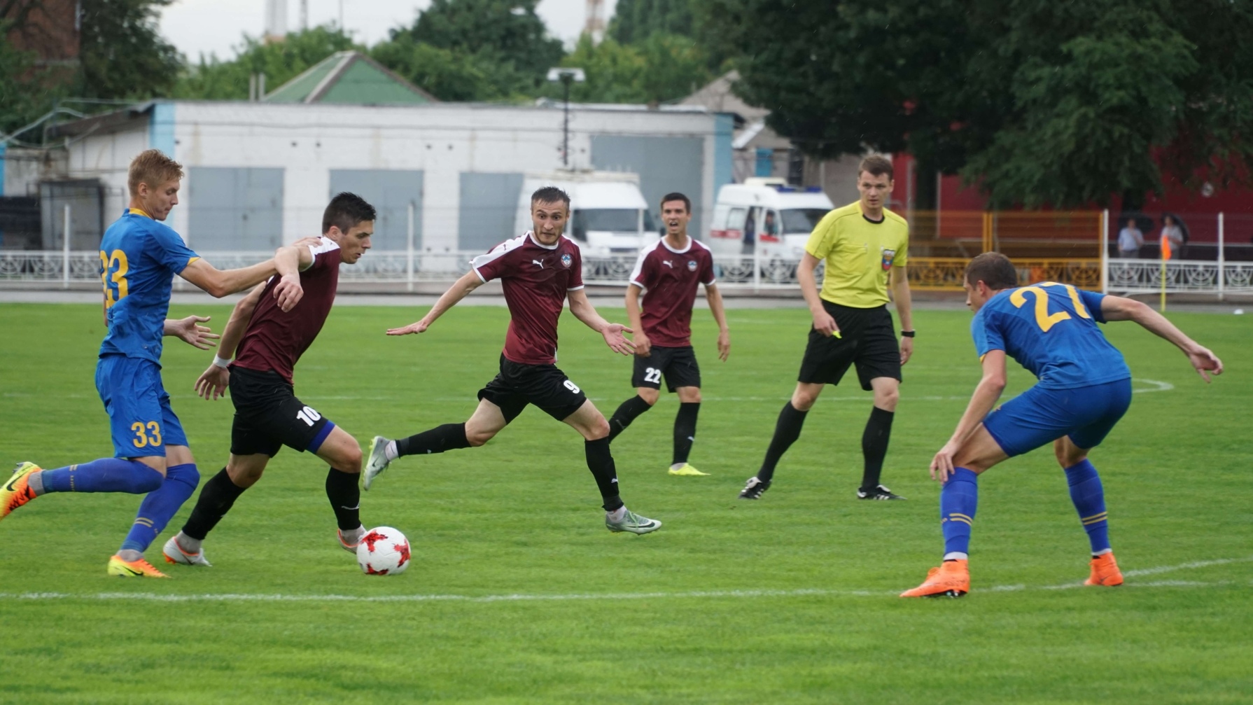 Возрождённый футбольный клуб «Салют Белгород» сыграл первый официальный матч сезона