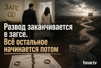 Развод заканчивается в загсе. Всё остальное начинается потом