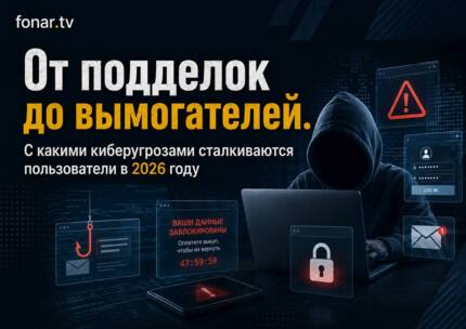 От подделок до вымогателей. С какими киберугрозами сталкиваются пользователи в 2026 году