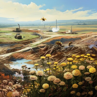 Пчёлы помогут! Как планируют рекультивировать земли белгородского цемзавода