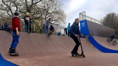 В Центральном парке Белгорода открыли новый скейт-парк