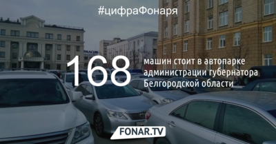 В белгородском правительстве растёт количество служебного транспорта и водителей