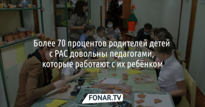 В Белгородской области более 2/3 родителей детей с РАС довольны педагогами, которые работают с их детьми