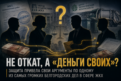 Не откат, а «деньги своих»? Защита привела свои аргументы по одному из самых громких белгородских дел в сфере ЖКХ
