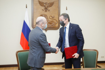 Белгородское правительство и банк «Открытие» договорились о совместной работе