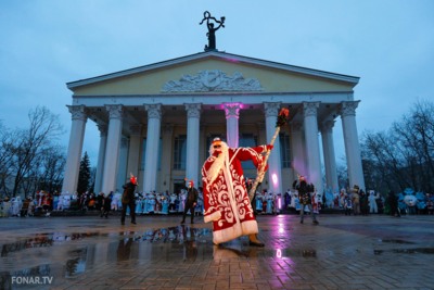 Парад Дедов Морозов в Белгороде-2020 [фоторепортаж]