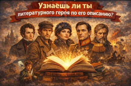Узнаешь литературного героя по одному взгляду? Непростой тест для настоящих книголюбов