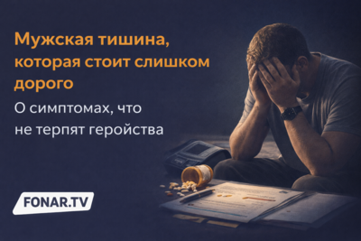 Мужская тишина, которая стоит слишком дорого. О симптомах, что не терпят геройства