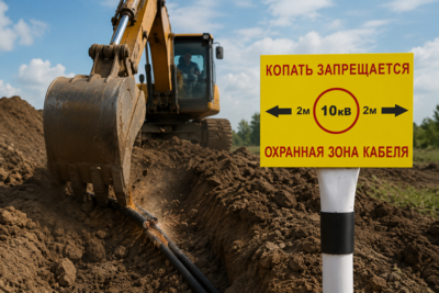 Белгородцам напомнили о правилах земляных работ вблизи кабелей