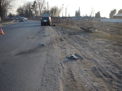 В Белгородской области в ДТП погибли мотоциклист и пожилая женщина